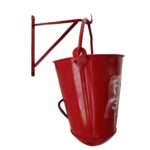 wall hanging with fire bucket iron 9 ltr