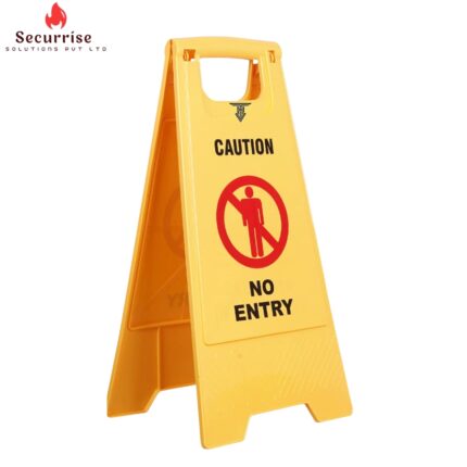 no entry caution board