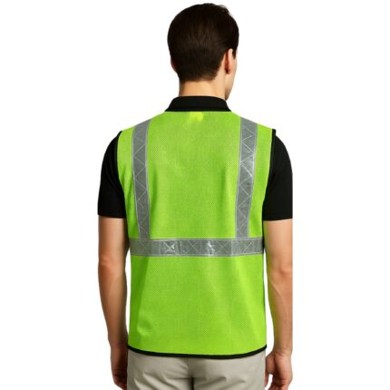 Labour safety jacket for construction work