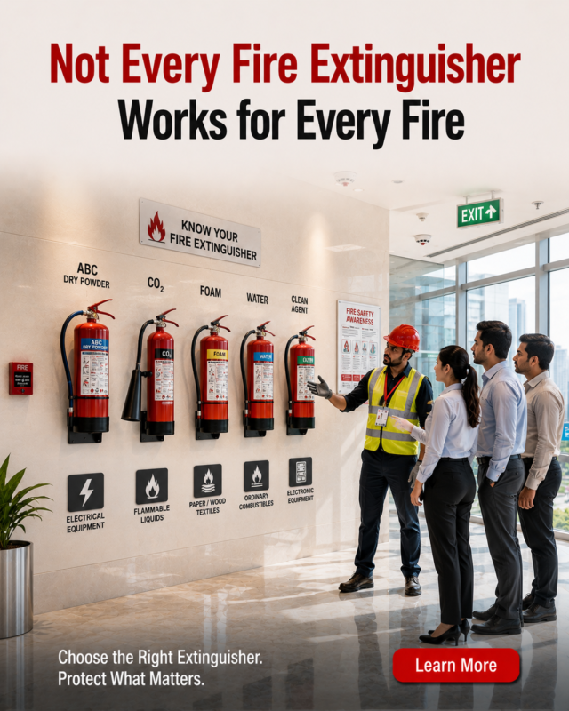 all type fire extinguisher service in jaipur