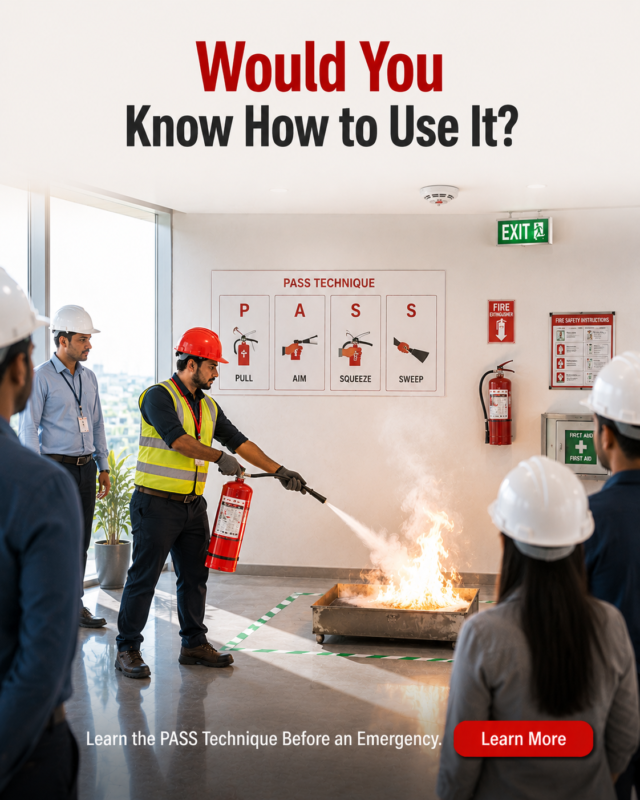 fire extinguisher mock drill training