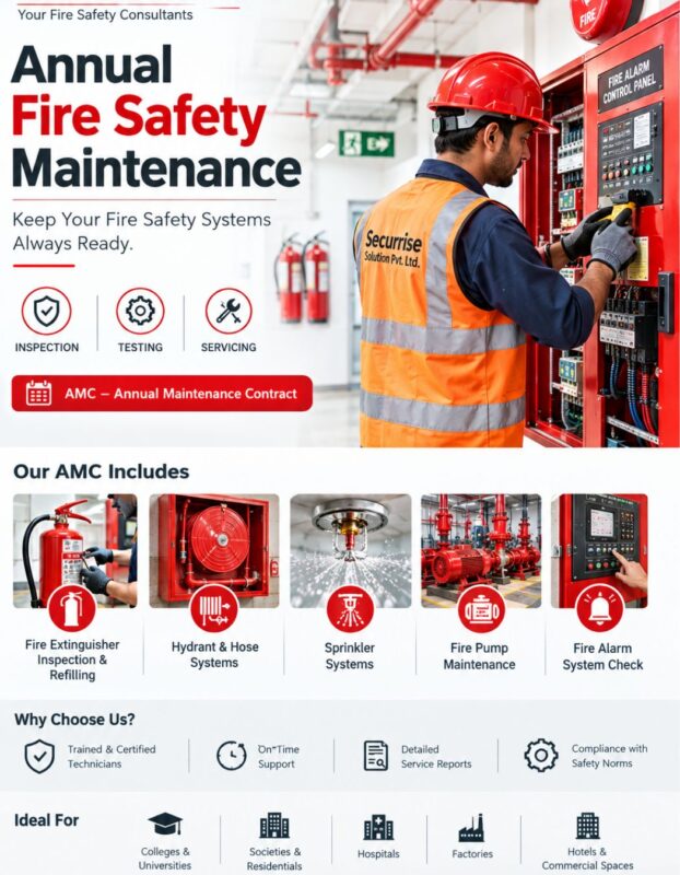 Annul fire safety maintenance services