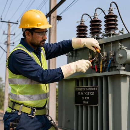 Securrise Solution Vidyut 11000 KVA electrical safety gloves for electricians and power work
