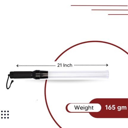 Securrise Solution 21 inch traffic baton light stick with red and green blinking light for traffic control