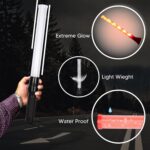 Securrise Solution 21 inch traffic baton light stick with red and green blinking light for traffic control