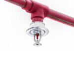 Brass material fire sprinkler pendent 68 degree automatic fire sprinkler system
