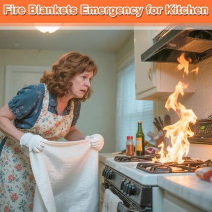 Securrise Solution emergency fire blanket fiberglass flame retardant survival protection blanket