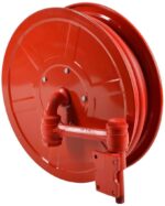 Securrise Solution red fire reel drum with 20mm 30 m hose and SS heavy duty shut off nozzle