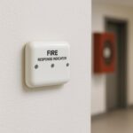 Securrise Solution plastic fire response indicator RI for fire alarm system and smoke detector