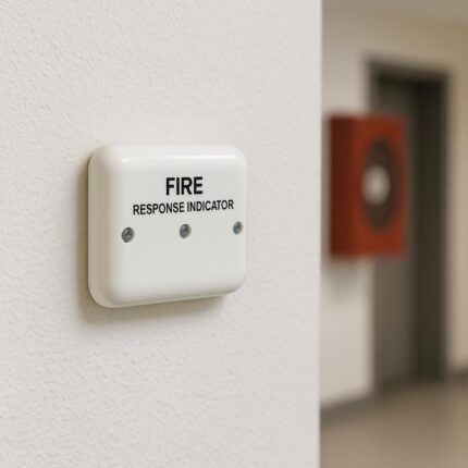 Securrise Solution plastic fire response indicator RI for fire alarm system and smoke detector