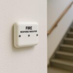 Securrise Solution plastic fire response indicator RI for fire alarm system and smoke detector