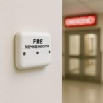 Securrise Solution plastic fire response indicator RI for fire alarm system and smoke detector