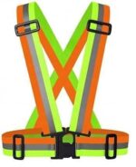 Securrise Solution Reflective High Visibility Safety Belt with lightweight elastic and adjustable straps