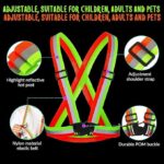 Securrise Solution Reflective High Visibility Safety Belt with lightweight elastic and adjustable straps