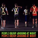Securrise Solution Reflective High Visibility Safety Belt with lightweight elastic and adjustable straps