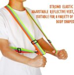 Securrise Solution Reflective High Visibility Safety Belt with lightweight elastic and adjustable straps