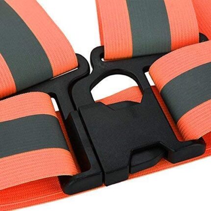 Securrise Solution safety reflective vest with belt in high visibility fluorescent color