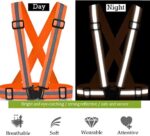 Securrise Solution safety reflective vest with belt in high visibility fluorescent color