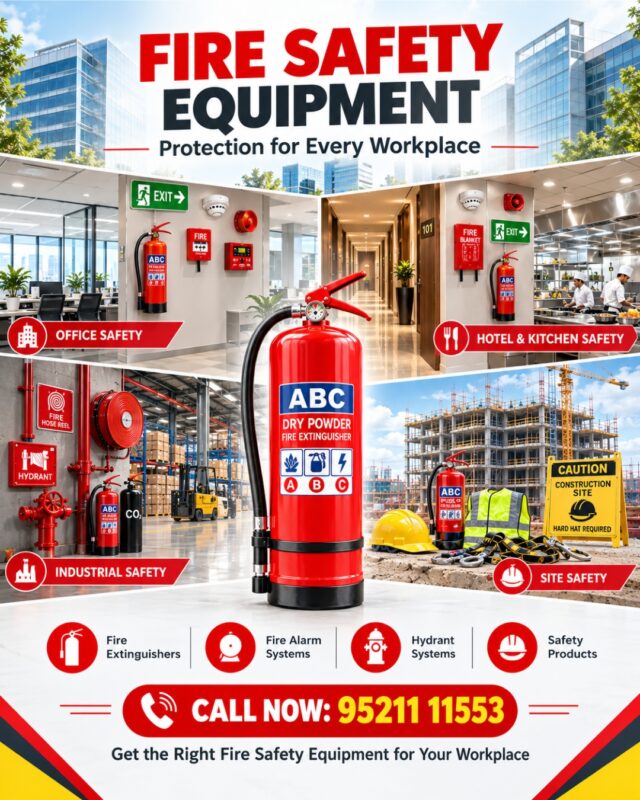 Fire Safety Equipment Protection for Every Workspace